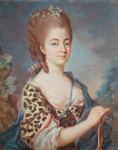 Madame Dupin de Francueil (1748-1821) nee Marie Aurore de Saxe by French School